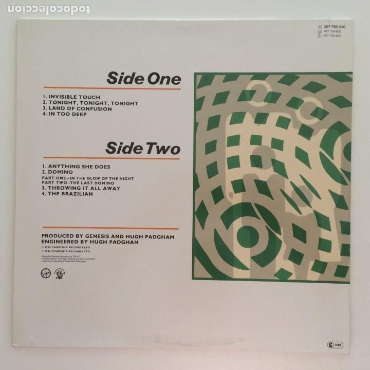 Discos de vinilo: Genesis &lrm;&ndash; Invisible Touch , Germany 1986 Virgin* - Foto 2