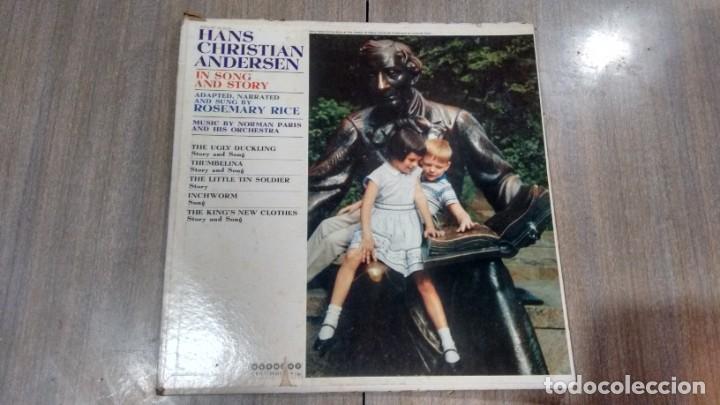 Discos de vinilo: HANS CHRISTIAN ANDERSEN - DISCO VINILO - L.P. - Foto 1