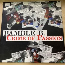 Discos de vinilo: BAMBLE B. - CRIME OF PASSION (MIKE OLDFIELD COVER) 12” MAXI SINGLE ITALO DANCE 2000 VALE MUSIC. Lote 356698340