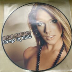 Discos de vinilo: DISCO MANIACS - DROP IN CLUB (LIMITED EDITION 500 COPIES) 2005 12” MAXI SINGLE ELECTRO HOUSE 2005. Lote 356706220