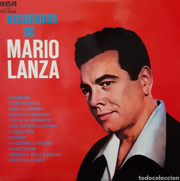 Discos de vinilo: Mario Lanza. Recuerdos de Mario Lanza. LP. - Foto 1