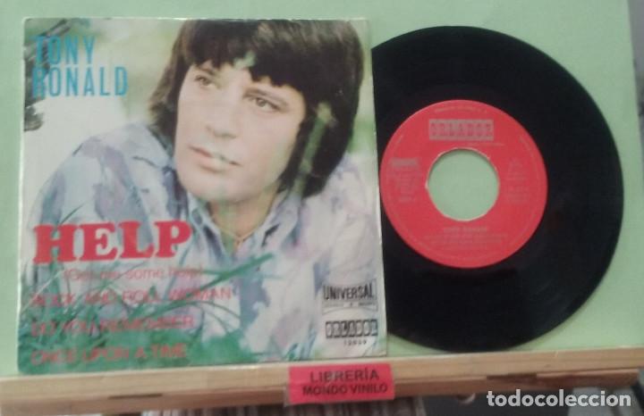 Discos de vinilo: Tony Ronald. Help (Get me some help) -- EP - Foto 1