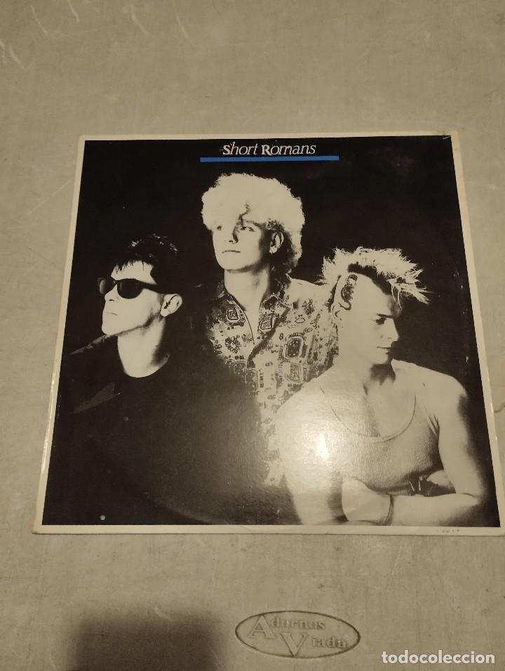 Discos de vinilo: Short Romans LP Esp.1987 insert - Foto 1