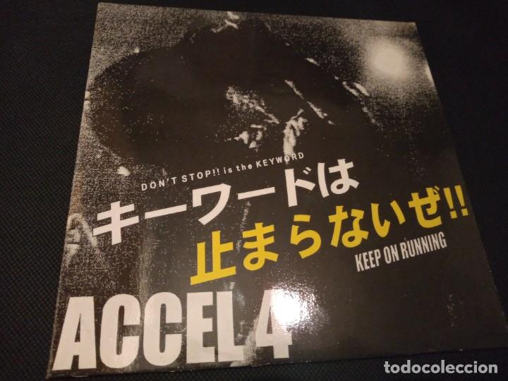 Discos de vinilo: ACCEL 4 - EP - DONT STOP IS THE KEYWORD. - Foto 1