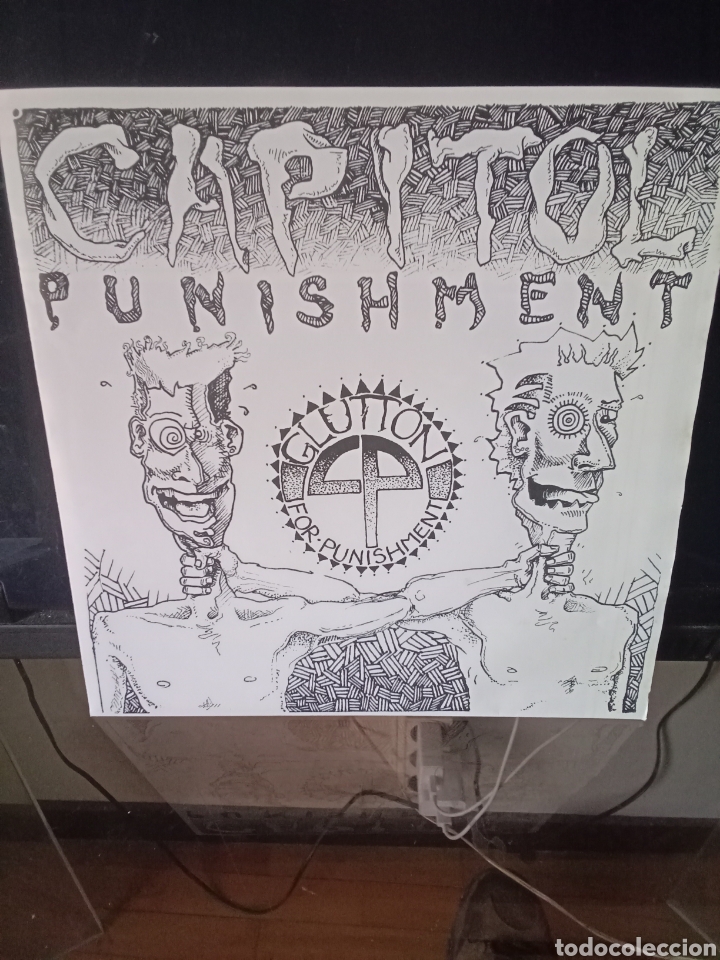 Discos de vinilo: CAPITOL PUNISHMENT. 1988 WE BITE Records West Germany - Foto 1