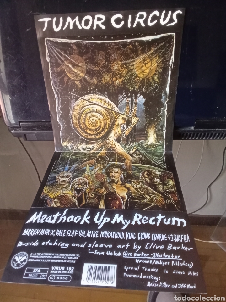 Discos de vinilo: TUMOR CIRCUS 1991 ALTERNATIVE TENTACLES England - Foto 1