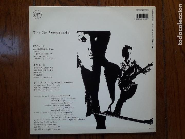 Discos de vinilo: Les Rita Mitsouko - the no comprendo - Foto 2