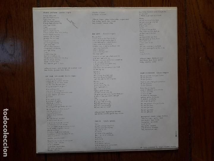 Discos de vinilo: Les Rita Mitsouko - the no comprendo - Foto 4