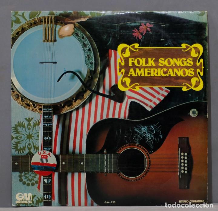Discos de vinilo: LP. FOLK SONG AMERICANOS - Foto 1
