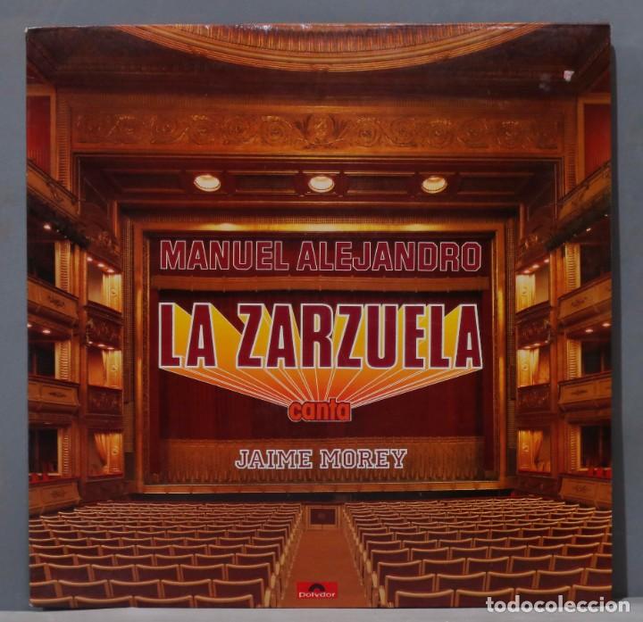 Discos de vinilo: LP. Manuel Alejandro, Jaime Morey &ndash; La Zarzuela - Foto 1