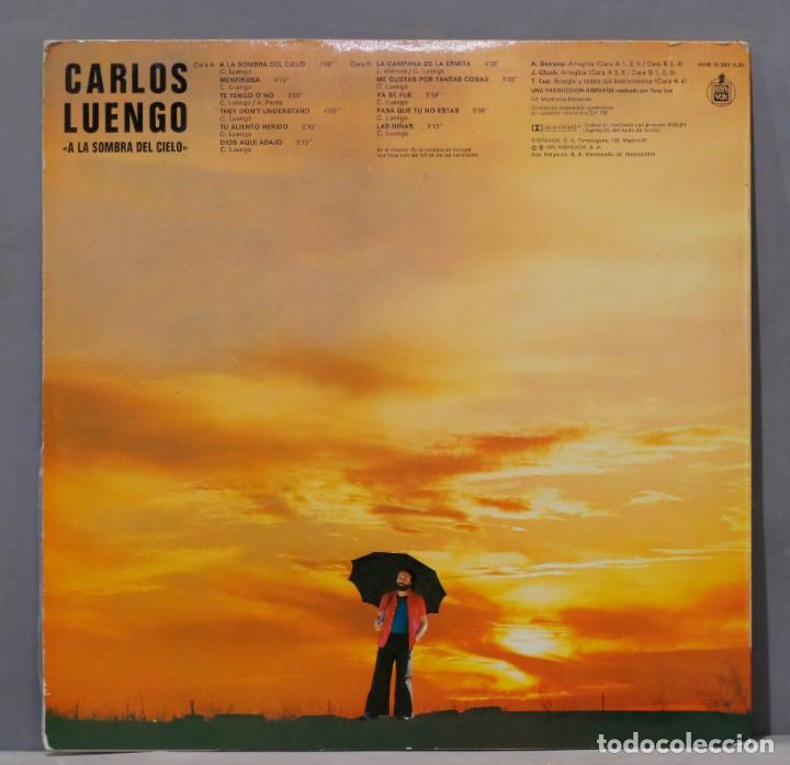 Discos de vinilo: LP. Carlos Luengo &ndash; A La Sombra Del Cielo - Foto 2