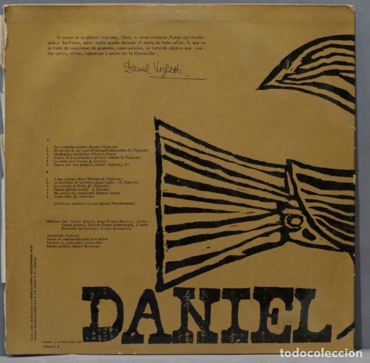 Discos de vinilo: LP. Daniel Viglietti &ndash; Canto Libre - Foto 2