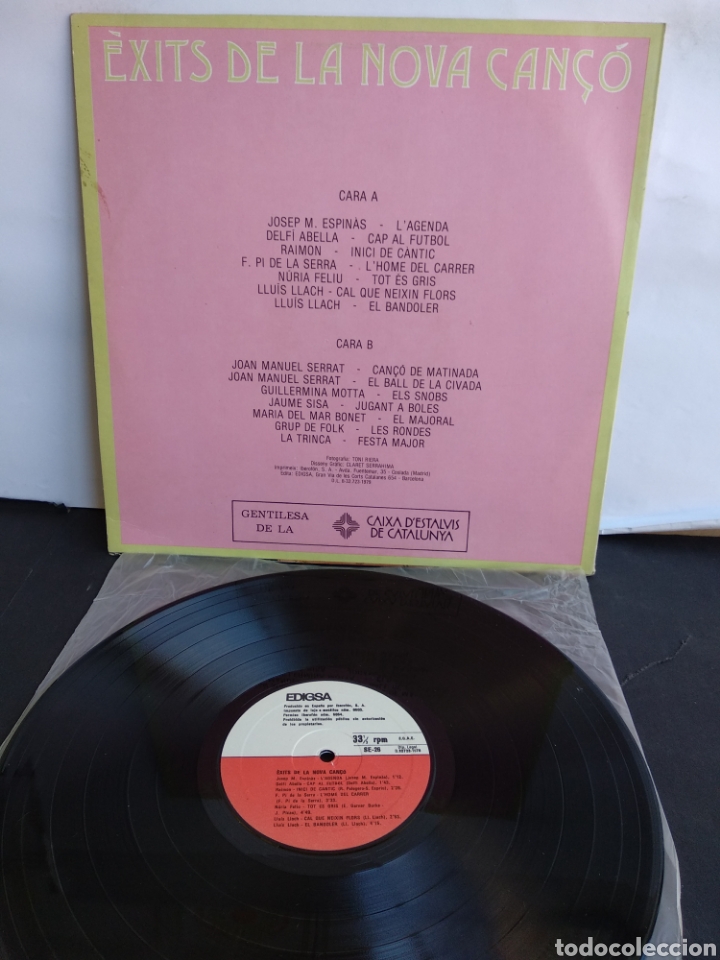 Discos de vinilo: *EXITS DE LA NOVA CANSO. SPAIN. EDIGSA. 1979. LX1.3 - Foto 2