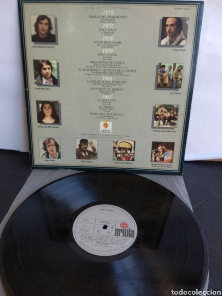 Discos de vinilo: *TEMPS I CANSONS. SPAIN. ARIOLA. 1981. LX1.3 - Foto 2