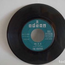 Discos de vinilo: SINGLE, THE BEATLES, TICKET TO RIDE, YES IT IS, ODEON DSOL 66.064.