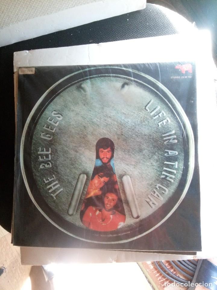 Discos de vinilo: bee gees life in a tin can 1973 lp - Foto 1