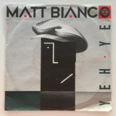Discos de vinilo: MATT BIANCO ‎– YEH YEH / SMOOTH , GERMANY 1985 WEA
