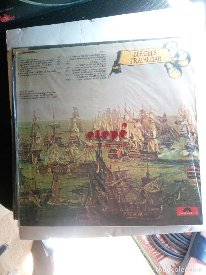 Discos de vinilo: bee gees trafalgar 1971 lp - Foto 2