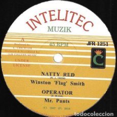 Discos de vinilo: WINSTON ”FLAG” SMITH / MR. PANTS - NATTY RED / OPERATOR - 12” [JAH FINGERS, 2018] DANCEHALL DUB