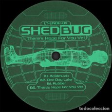 Discos de vinilo: SHEDBUG - THERE'S HOPE FOR YOU YET - 12” [LOBSTER UNDR, 2019] ELECTRO TECHNO BREAKBEAT. Lote 356923270