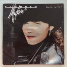 Discos de vinilo: ALANNAH MYLES ‎– BLACK VELVET / IF YOU WANT TO , GERMANY 1990 ATLANTIC