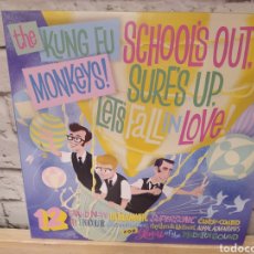Discos de vinilo: THE KUNG FU MONKEYS – SCHOOL'S OUT, SURF'S UP, LET'S FALL IN LOVE!. LP VINILO PRECINTADO. PUNK. Lote 356952995