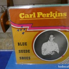 Discos de vinilo: PACC174 LP ALEMANIA 1980S CARL ERKINS BLUE SUEDE SHOES MUY BUEN ESTADO GENERAL. Lote 356993075