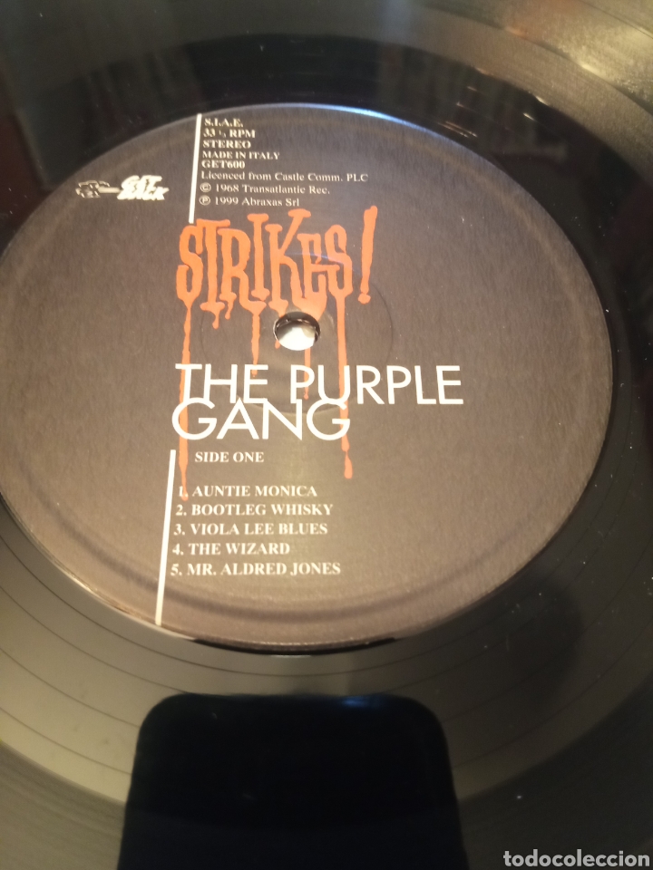 Discos de vinilo: The Purple Gang - Strikes. - Foto 3