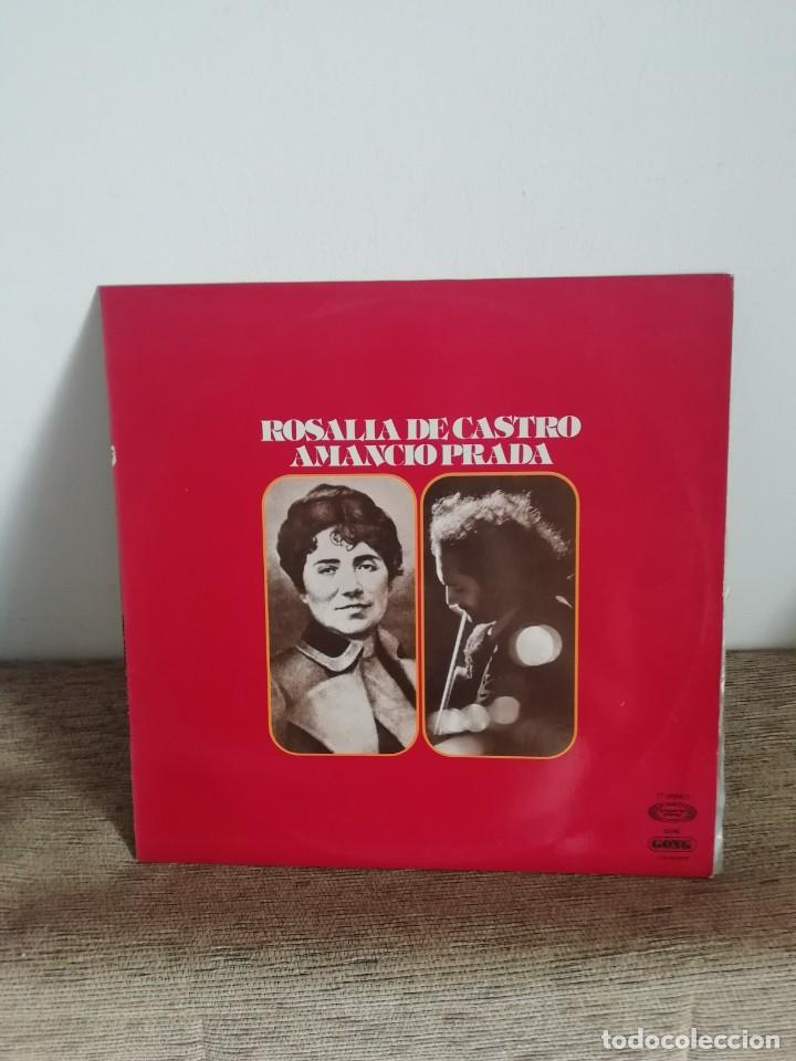Discos de vinilo: Lp amancio Prada Rosal&iacute;a de castro 1975 - Foto 1