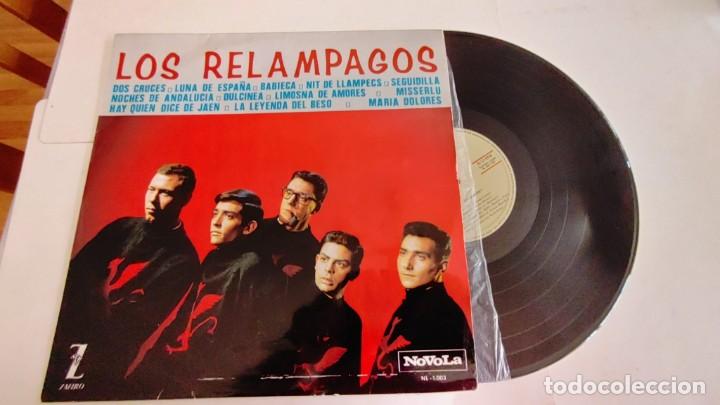 Discos de vinilo: LOS RELAMPAGOS-LP 1969 - Foto 1