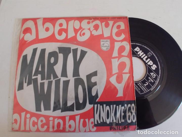 Discos de vinilo: MARTY WILDE-SINGLE ABERGAVENNY - Foto 1