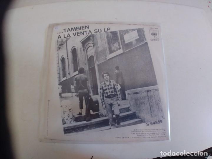 Discos de vinilo: MASSIMO RANIERI-SINGLE CALLE DEL CONSERVATORIO-EN ESPA&Ntilde;OL - Foto 2