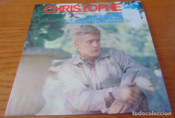 Discos de vinilo: CHRISTOPHE - ALINE + 3 - EP 1965 - Foto 1