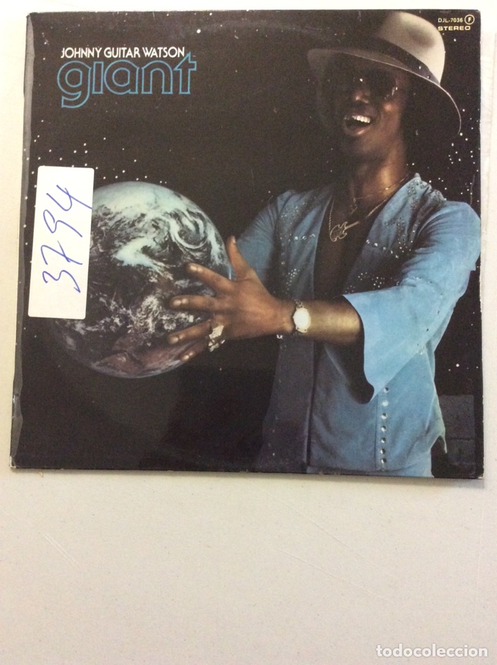 Discos de vinilo: Johnny Guitar Watson. Giant. - Foto 1