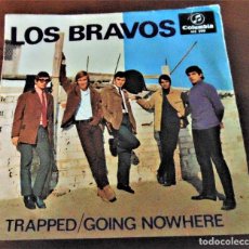 Discos de vinilo: LOS BRAVOS - TRAPPED - SINGLE 1966