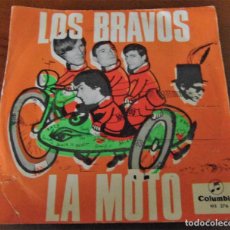 Discos de vinilo: LOS BRAVOS - LA MOTO - SINGLE 1966