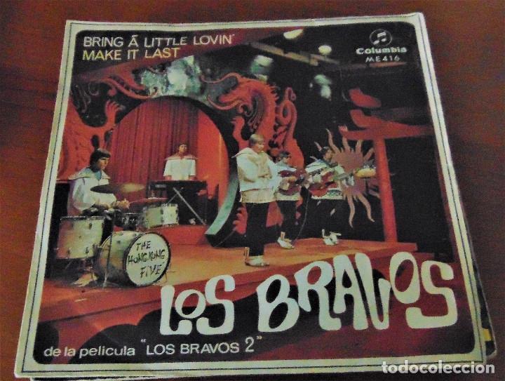 Discos de vinilo: LOS BRAVOS - BRING A LITTLE LOVIN - SINGLE 1967 - Foto 1