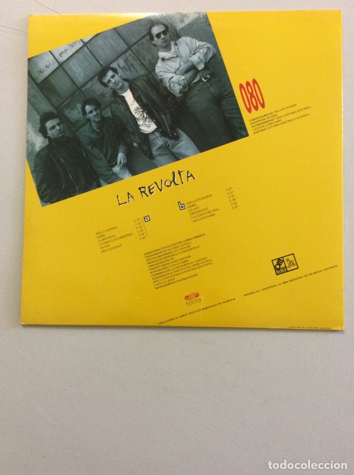 Discos de vinilo: 080. La Revolta. - Foto 2