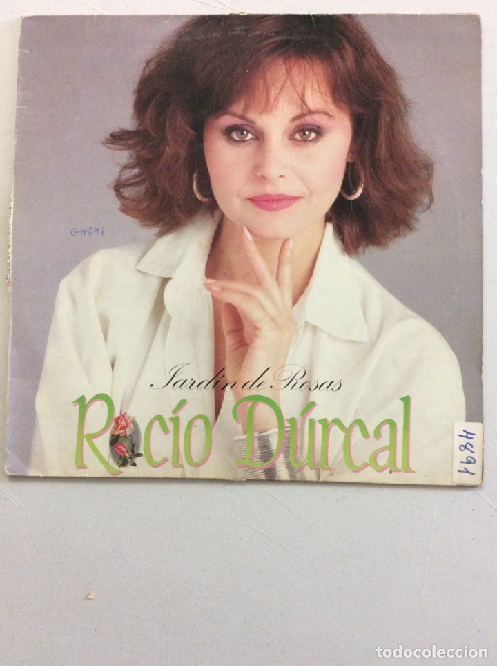 Discos de vinilo: Roc&iacute;o D&uacute;rcal. Jard&iacute;n de rosas. - Foto 1