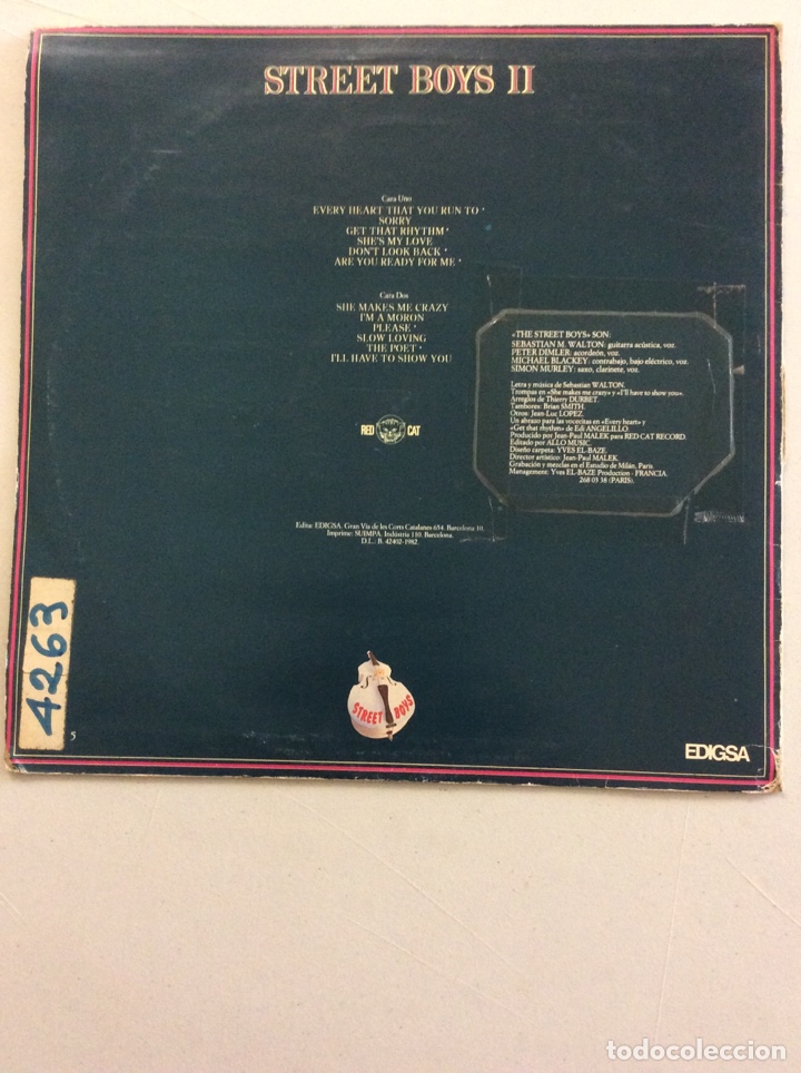 Discos de vinilo: Street Boys. II - Foto 2