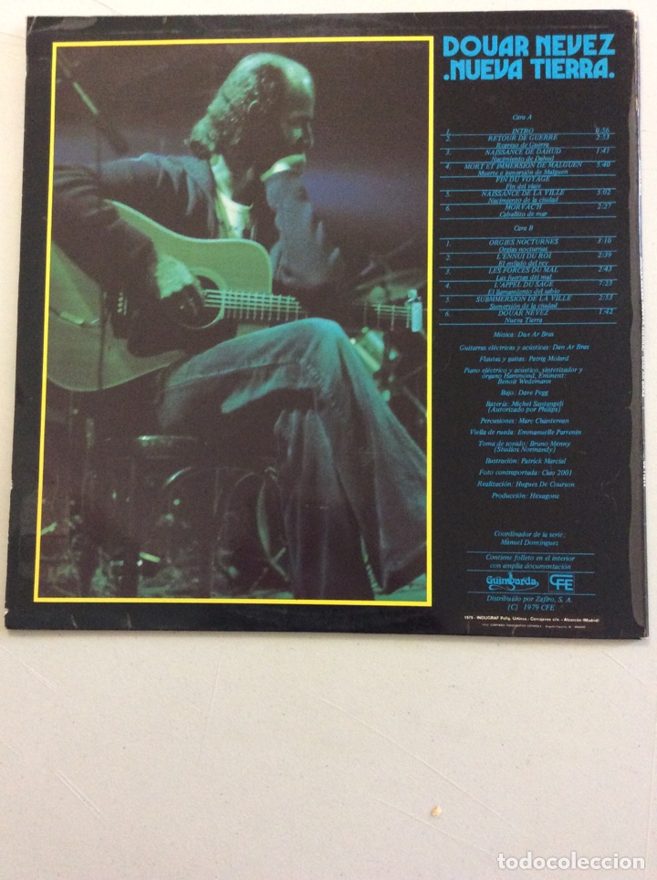 Discos de vinilo: Dan Ar Bras. Douar nevez. Nueva tierra. - Foto 2