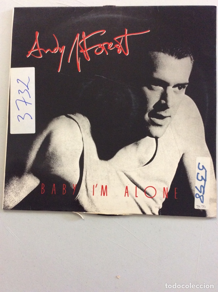 Discos de vinilo: Andy J Forest. Baby i&rsquo;m alone - Foto 1