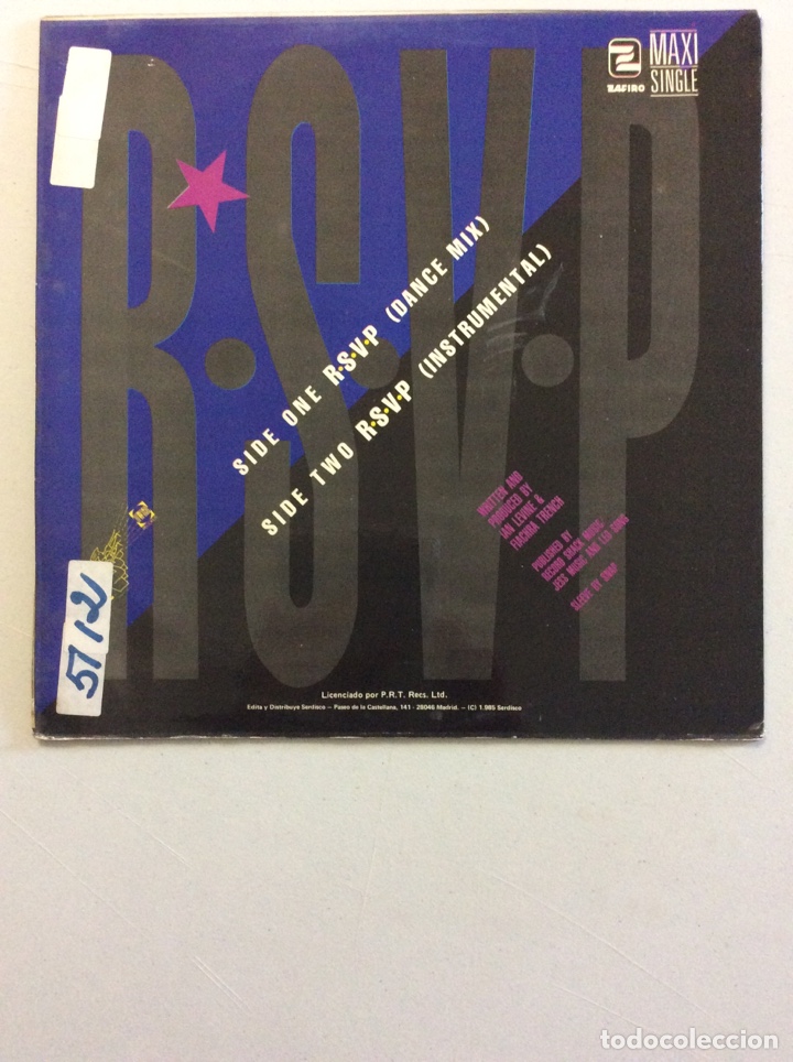 Discos de vinilo: James & Susan Wells. RSVP. - Foto 2