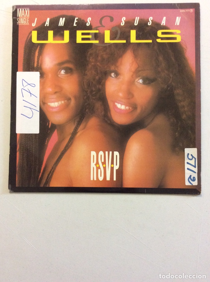 Discos de vinilo: James & Susan Wells. RSVP. - Foto 1