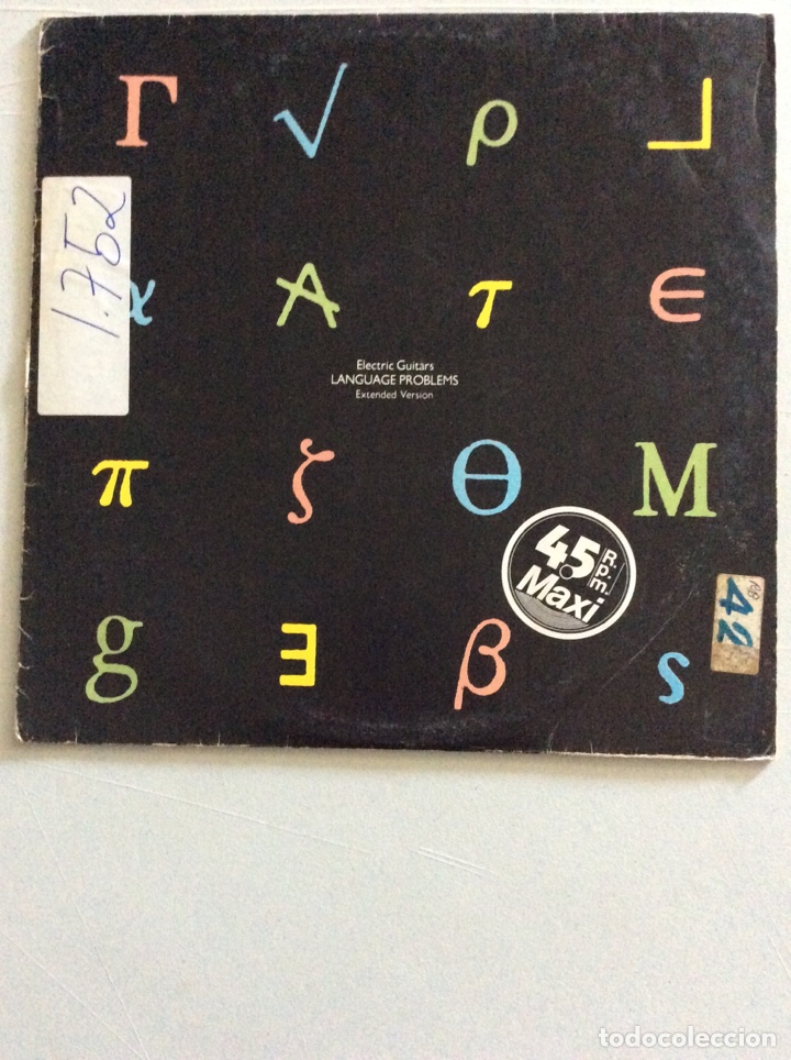 Discos de vinilo: Electric guitars. Language problems. - Foto 1