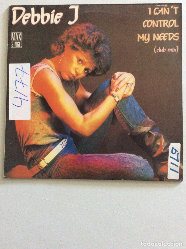 Discos de vinilo: Debb&iacute;e J. I can&rsquo;t control my needs. - Foto 1