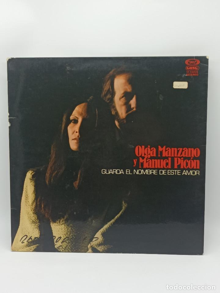 Discos de vinilo: OLGA MANZANO Y MANUEL PICON - Foto 1