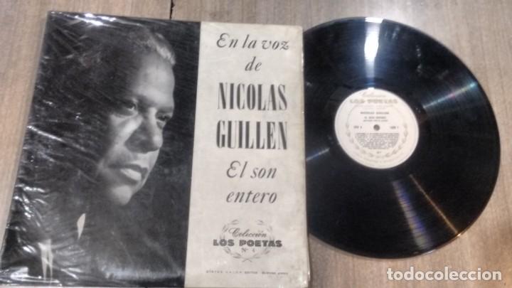 Discos de vinilo: NICOLAS GUILLEN - DISCO VINILO - LP - - Foto 1