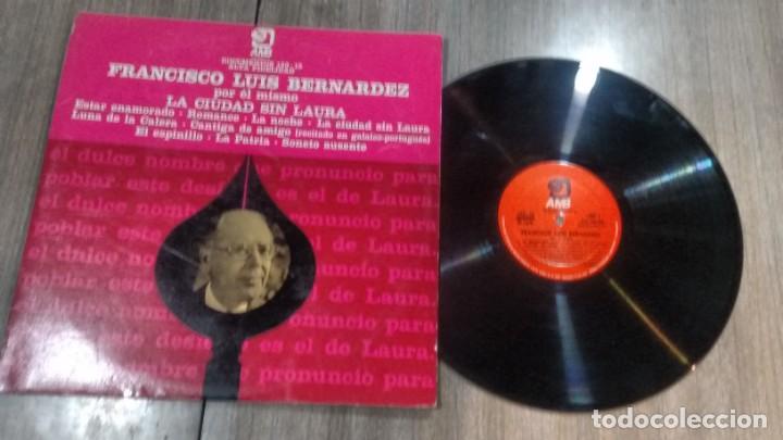 Discos de vinilo: FRANCISCO LUIS BERNARDEZ - DISCO VINILO - LP - - Foto 1