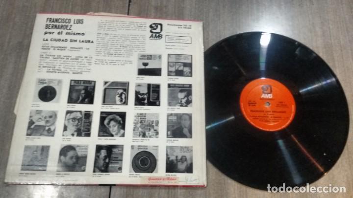 Discos de vinilo: FRANCISCO LUIS BERNARDEZ - DISCO VINILO - LP - - Foto 2